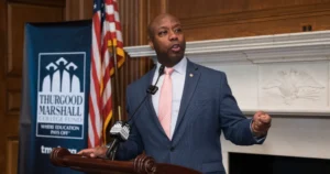 tim scott at podium