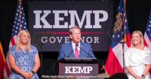 brian kemp speech at podium