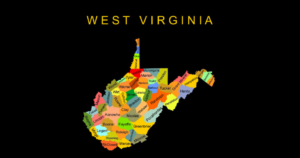 WEST VIRGINIA MAP 800X420