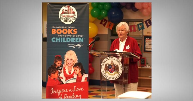 Alabama Gov. Kay Ivey Kicks Off Statewide Expansion of Dolly Parton’s Imagination Library