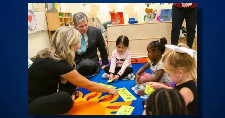 North Carolina Gov. Cooper Directs $8 Million to NC Pre-K Classrooms