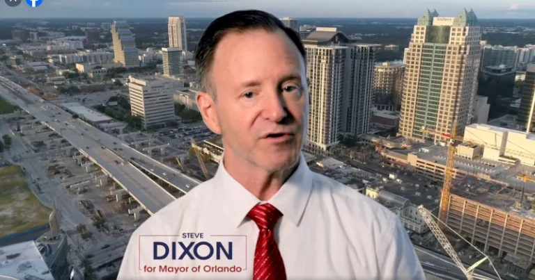 Steve Dixon Challenges Buddy Dyer on Crime, Economy in Orlando Mayoral Race