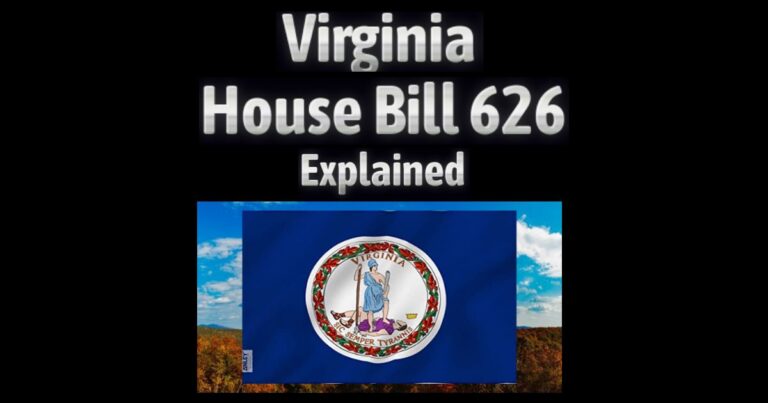 Virginia Governor Signs House Bill 626 to Bans Firearms on Public College Campuses