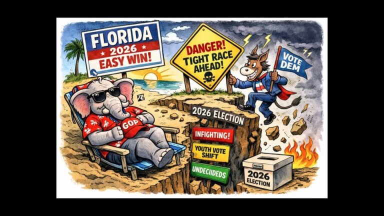 10 Reasons the Florida Governor’s Race Isn’t a Total Lock for a Republican Win in 2026